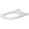 Image de Duravit, Abattant WC, Siège WC anneau DURASTYLE VITAL sans abaissement automatique, prolongé blanc