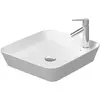 Image de Duravit, Lavabo, Vasque à poser CAPE COD o ÜL m Arm-Ins 460x460mm 1 trou de robinet blanc (460 mm, 460 mm)