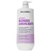Image de Goldwell Dualsenses Blondes & Highlights Anti-Gelbstich Conditioner - Neue Formulierung Après-shampoing 1000 ml