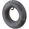 Image de BS Rollen, Roulettes pour meubles, Tuyau de rechange pour roue Ø 400 mm Couleur du tuyau noir Valve droite