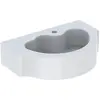 Image de Geberit, Lavabo, Keramag / Lavabo Bambini 60 cm blanc 326060000 (400 mm, 600 mm)