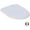 Image de Abattant WC GEBERIT Renova, fermeture standard, fixation par le haut