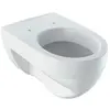 Image de Geberit, Cuvette toilettes + bidet, WC lavant Renova blanc mural Keratec 203140600