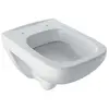 Image de Geberit, Cuvette toilettes + bidet, Keramag / WC surbaissé Renova Plan blanc mural Keratec 202150600