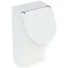 Image de Geberit, Cuvette toilettes + bidet, Urinoir Renova Plan avec couvercle et fixation blanc 235120000