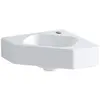 Image de Geberit, Lavabo, Keramag / Lave-mains d'angle iCon Colonne 33 cm blanc 124729000 (330 mm, 330 mm)