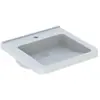 Image de Geberit, Lavabo, Renova Nr. 1 Comfort lavabo, encastrable, 550x525 mm, avec percement pour robinetterie, sans (525 mm, 550 mm)