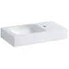 Image de Geberit, Lavabo, Keramag / lavabo iCon 53 cm tablette à droite blanc avec Keratec Glasur 124053600 (310 mm, 530 mm)