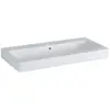 Image de Geberit, Lavabo, iCon washboard zonder kraangat met overloop 90s48.5x16cm wit (485 mm, 900 mm)