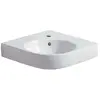 Image de Geberit, Lavabo, Keramag Renova Nr.1 Comprimo Nouveau lavabo dangle, 50cm, 226150 (500 mm, 500 mm)