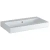 Image de Geberit, Lavabo, iCon lavabo 750x485mm blanc, 124078 sans trou de robinetterie (485 mm, 750 mm)