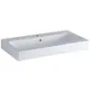 Image de Geberit, Lavabo, Keramag / lavabo à poser iCon 75 cm blanc avec Keratec émaillé 124575600 (485 mm, 750 mm)
