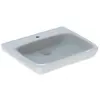 Image de Geberit, Lavabo, Plan de toilette RENOVA COMFORT 650x550mm accessible m HL o ÜL blanc (550 mm, 650 mm)