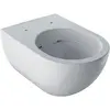 Image de Geberit, Cuvette toilettes + bidet, Keramag / Toilettes profondes sans rebord Acanto mural blanc Keratec 500600018