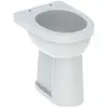 Image de Geberit, Cuvette toilettes + bidet, Keramag Renova Nr. 1 Comfort WC au sol, chasse deau plate, surélevée, 6 l, sortie verticale, 21852