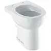 Image de Geberit, Cuvette toilettes + bidet, Keramag Renova Nr. 1 Comfort WC au sol, chasse deau plate, surélevée, sans obstacle, 6 l, au sol
