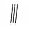 Image de Callstel : 3 stylos à bille 2 en 1 / stylet ultra fin pour écrans tactiles