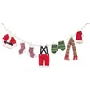 Image de Guirlande décorative corde à linge du Père Noël 140 cm