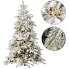 Image de Sapin de Noël artificiel blanc 500 LED / 857 branches / 225 cm