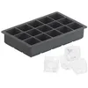 Image de Pearl : Moule à glaçons en silicone 500 ml pour 15 glaçons 3 x 3 x 3 cm