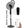 Image de Sichler Haushaltsgeräte : Ventilateur sur pied 60 W connecté, Ø 37 cm, compatible Amazon Alexa et Google Assistant