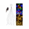 Image de Lunartec : Guirlande lumineuse effet cascade pour sapin de Noël, 180 LED, avec bluetooth & application