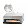 Image de Rosenstein & Söhne : Four à pizza pour barbecue avec pierre de cuisson et thermomètre intégré