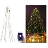 Image de Lunartec : Guirlande connectée pour sapin de Noël avec 6 fils et 240 LED