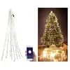 Image de Lunartec : Guirlande connectée pour sapin de Noël avec 8 fils et 320 LED
