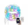 Image de Guirlande à LED RVB connectée compatible commandes vocales - 10 m