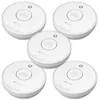 Image de VisorTech : 5 détecteurs de fumée sans fil interconnectables RWM-470