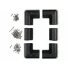 Image de Revolt : Kit de fixation pour panneau solaire en aluminium - coloris noir
