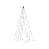 Image de Lunartec : Guirlande LED cascade RVB IC connectée 1,8m pour sapin de Noël