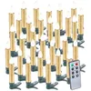 Image de 30 bougies LED pour sapin de Noël avec télécommande - coloris Or