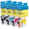 Image de 4 cartouches compatibles Brother LC-223 - CMJN