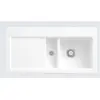 Image de Villeroy & Boch, Évier, Villeroy&Boch Evier, Evier de cuisine Subway 60 Blanc Alpin 1000x510mm, Largeur meuble bas 60cm (Evier encastré, 51 cm, 100 cm)