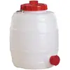 Image de Graf, Equipement de garage, Fût 15 l PE blanc 1 anse Ouverture de remplissage Ø 120 mm