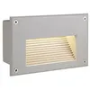 Image de BRICK DOWNUNDER LED, encastré, rectangulaire, gris argent, LED 3000K