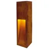 Image de Rusty slot 50, fonte rouillée, e27 éco. énergie, max. 11w, ip44