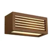Image de Box-l e27 applique, carrée, fonte rouillée, e27, max. 18w - slv - rouille