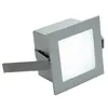 Image de Spot LED encastrable LED intégrée SLV Frame Basic 113262 blanc chaud 1 W blanc (mat)