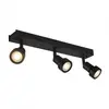 Image de SLV - Triple spot plafond Puri 3 L40 cm - Noir