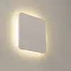 Image de Applique plâtre Plastra Square LED H30 cm - Blanc