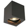 Image de BIG THEO OUT plafonnier, carré, anthracite, ES111, max. 75W