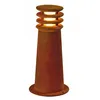 Image de Rusty 40 led rond, borne, fonte rouillée, led 3000k, ip55