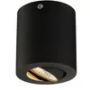 Image de Triledo rond cl plafonnier, noir mat, led, 6,2w, 38°, 3000k