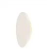 Image de Plastra, applique plafonnier, rond, 30cm, plâtre blanc, led 7,4w 3000k - slv - blanc