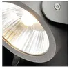 Image de KALU LED 2 applique plafonnier, noir, LED 34W, 3000K, 60°