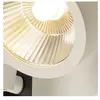 Image de Kalu led 2 applique plafonnier, blanc noir, led 34w, 3000k, 60°