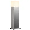 Image de Square pole 60, borne extérieure, alu brossé, e27 max. 20w, ip44